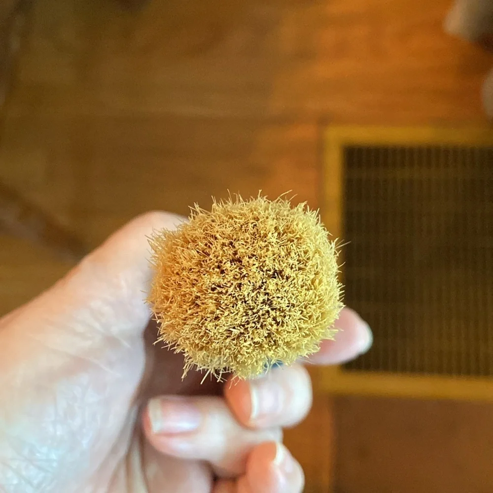 Vintage Blue Tan Shave Brush - Picture 5 of 5